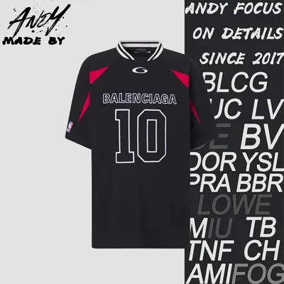 💰(280CNY) No. 10 color-block embroidered jersey Item ID:110909
