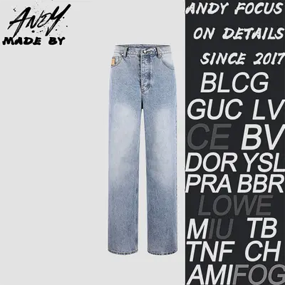 💰(310CNY) Embroidered logo skateboard jeans Item ID:210229-Z