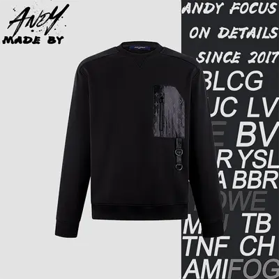 💰(280CNY) Tech Detail Logo Sweatshirt Item ID:110910-Z
