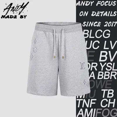 💰(240CNY) Monogram Embroidered Drawstring Shorts Item ID:210231-Z