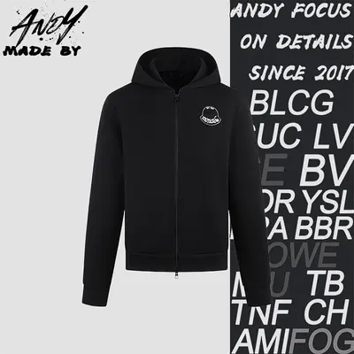💰(310CNY) Hooded long-sleeve sweatshirt with embroidered patch logo Item ID:110920-Z