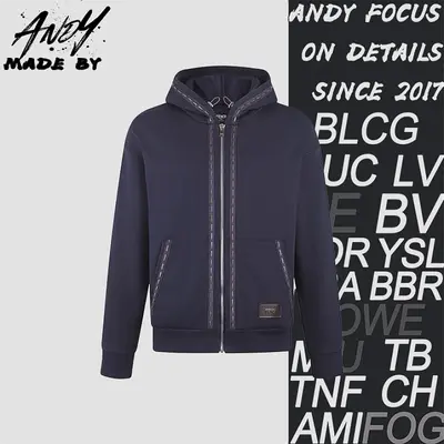 💰(310CNY) Cotton patch logo sweatshirt jacket Item ID:110925-Z