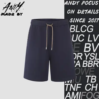 💰(250CNY) Cotton leather patch logo Bermuda shorts Item ID:210236-Z