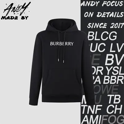 💰(290CNY) Logo Print Cotton Hoodie Sweatshirt Item ID:110931-Z