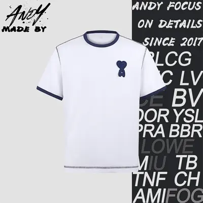 💰(200CNY) Crochet ADC heart short-sleeve T-shirt Item ID:110936-Z