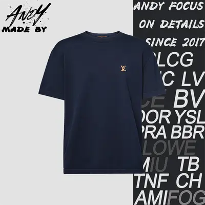 💰(220CNY) Logo Cotton Woven Crew Neck Short Sleeve Item ID:110953