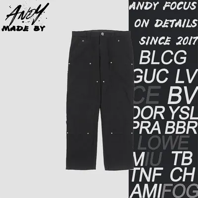 💰(380CNY) Sanskrit Rivet Work Pants Item ID:210243