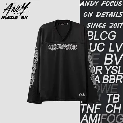 💰(270CNY) Glitter Sanskrit Ice Hockey Long Sleeve Item ID:110958