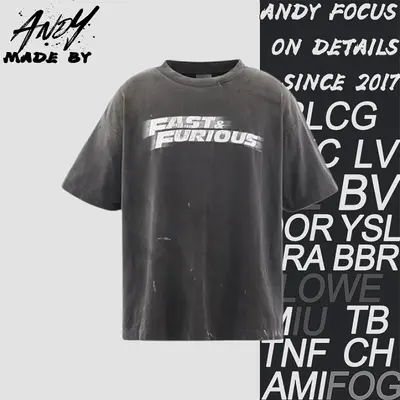 💰(210CNY) Fast & Furious letter print short sleeve Item ID:110966