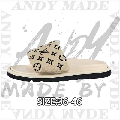 💰(250CNY) Reading glasses print open-toe slide sandals, oatmeal color Item ID:310905