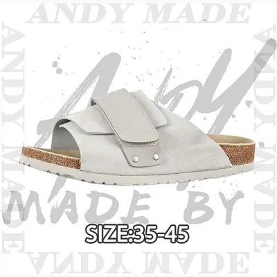 💰(230CNY) Velcro Half Slippers Gray Item ID:310939
