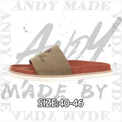 💰(260CNY) Flip-flops green-brown Item ID:310957