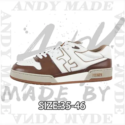 💰(370CNY) Fashion sneakers white and brown Item ID:310980