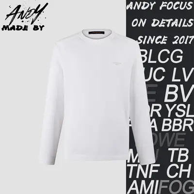 💰(145CNY) Embroidered Logo Waffle Long Sleeve T-Shirt Item ID:110970-Z