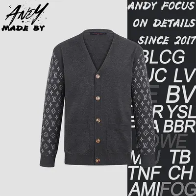 💰(270CNY) MONOGRAM cashmere blend knit cardigan Item ID:110971-Z