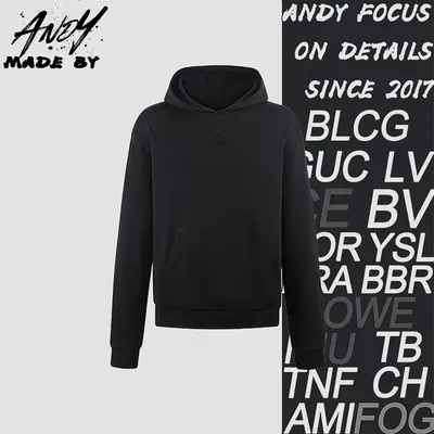 💰(270CNY) Embossed Logo Cotton Hoodie Item ID:110975-Z