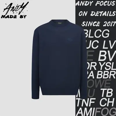 💰(320CNY) Double G embroidered logo knit sweater Item ID:110995-S