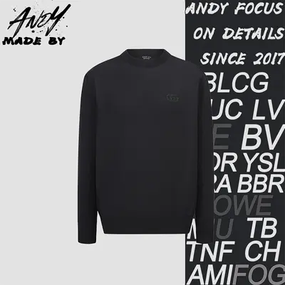 💰(320CNY) Double G embroidered logo knit sweater Item ID:110996-S