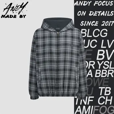 💰(490CNY) Reversible plaid jacket Item ID:110999-S