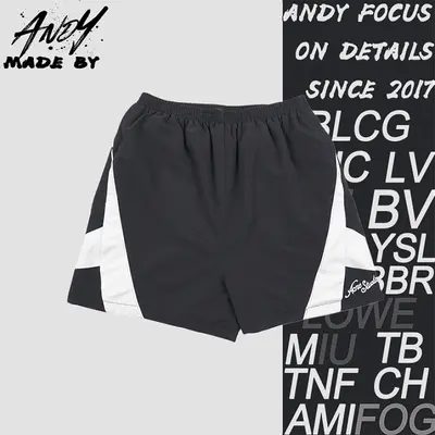 💰(200CNY) High-Waist Color-Block Woven Shorts Item ID:210253