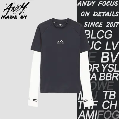 💰(290CNY) Reflective ring small logo quick-dry fake two-piece long sleeve Item ID:111011