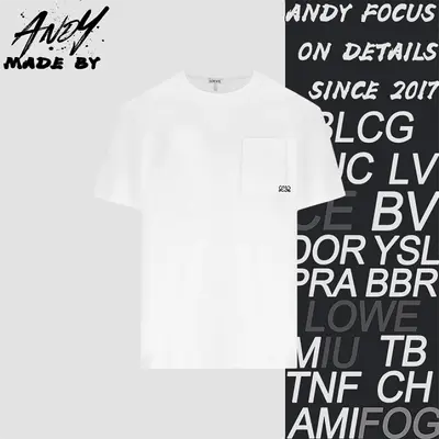 💰(180CNY) Pocket Two-Tone Embroidered Short Sleeve Item ID:110847