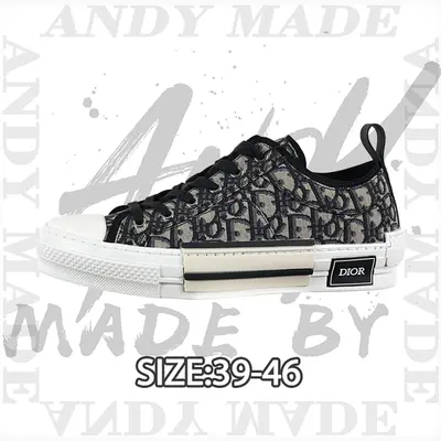 💰(410CNY) B23 League series low-top black-gray Oblique jacquard canvas Item ID:311004