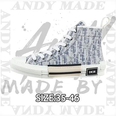 💰(410CNY) B23 League series high-top washed denim blue monogram Item ID:311008