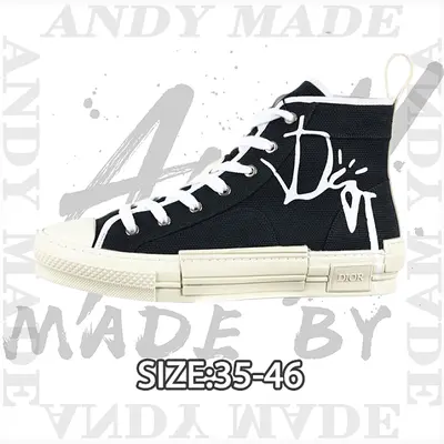 💰(410CNY) B23 League High Top Black Base White Graffiti Item ID:311012