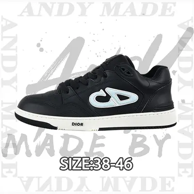 💰(450CNY) B57 New Casual Shoes Couples Style Dark Blue Light Logo Low-Top Sneakers Item ID:311058