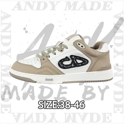 💰(450CNY) B57 New Casual Shoes Couples Style Oat Milk Tea Low-Top Sneakers Item ID:311064