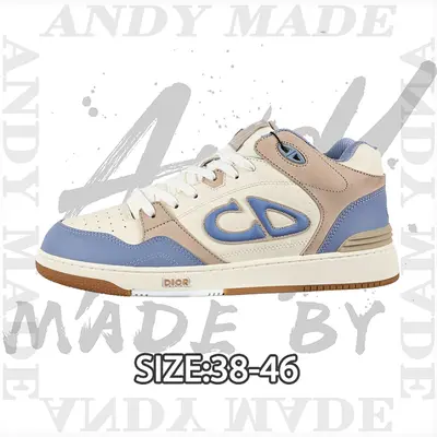 💰(450CNY) B57 Couples Style, Oatmeal Three Colors, Mid-top Sneakers Item ID:311066
