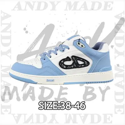 💰(450CNY) B57 New Casual Shoes Couple Style Baby Blue Low-Top Sneakers Item ID:311067