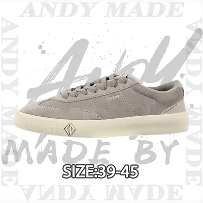 💰(430CNY) B101 Casual Fashion Sneakers in All Gray Suede Item ID:311101