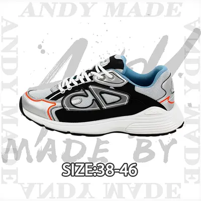 💰(500CNY) B30 Series Casual Sneakers Dad Shoes Silver Item ID:311160