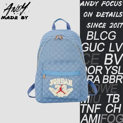 💰(190CNY) blue Jordan Backpack Item ID:41024-P