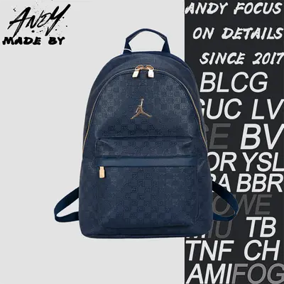 💰(185CNY) Navy blue Jordan Backpack Item ID:41029-P