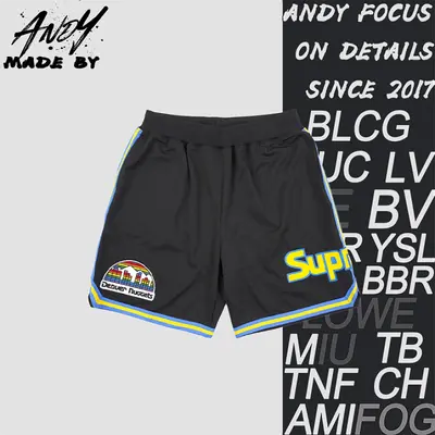 💰(270CNY) Nuggets side stripe embroidered shorts Item ID:210277