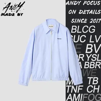 💰(350CNY) Light blue checkered jacket Item ID:111050