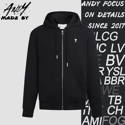 💰(310CNY)26FW Classic ADC Embroidered Hooded Zip-Up Sweatshirt Item ID: 111064-Z
