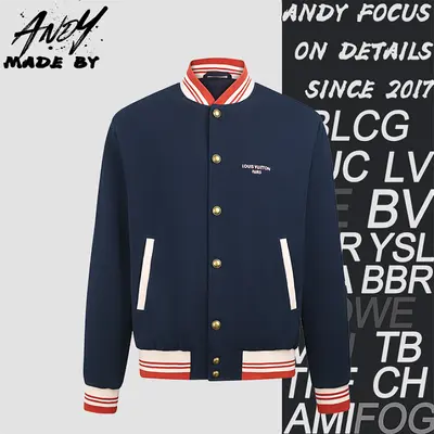 💰(330CNY)26FW Embroidered Logo Baseball Jacket Item ID: 111069-Z