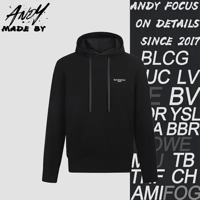 💰(270CNY)25FW Paris Logo Embroidered Sweater Hoodie Item ID: 111076-Z