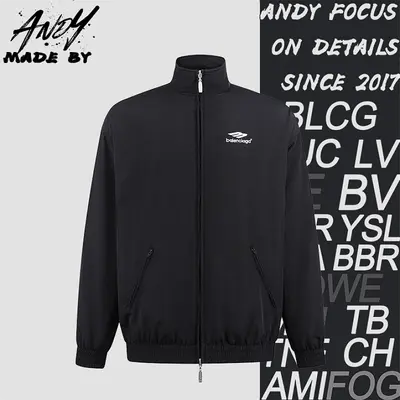 💰(320CNY)22SS Stand Collar Embroidered Logo Long-Sleeve Jacket Item ID: 111081-Z