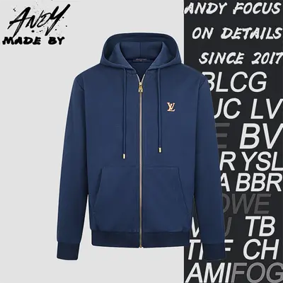 💰( 280CNY)26SS Logo Zip-Up Hoodie Item ID: 111093-Z