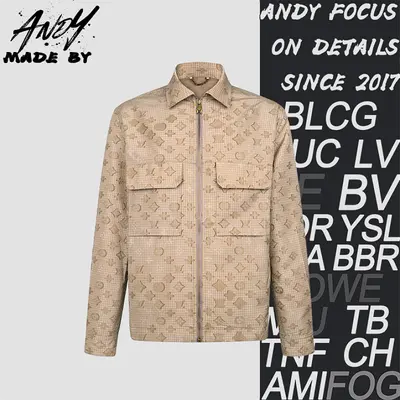 💰( 430CNY)26FW MONOGRAM All-over Rip-Resistant Shirt Jacket Iem ID:111104-Z