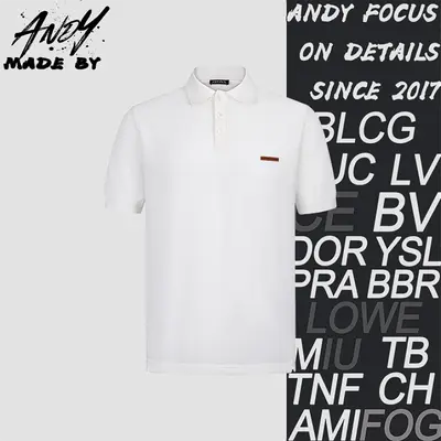 💰( 280CNY)Embroidered Logo Cotton Knit Polo Shirt Iem ID:111107-Z