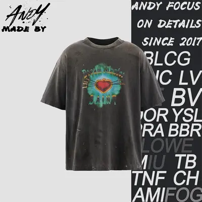 💰(220CNY) Crossheart Sword Print T-Shirt Item ID:111137