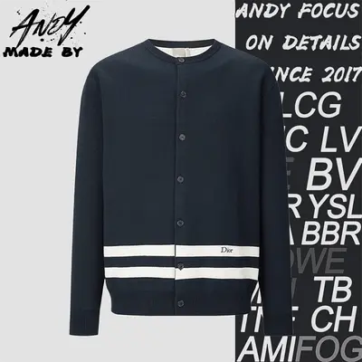 💰(310CNY)Jacquard Embroidered Logo Cardigan Iem ID:111159-S