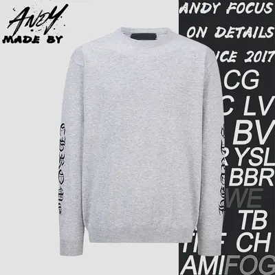 💰( 300CNY)Chrome Hearts Double-Sleeve Embroidered Logo Knit Sweater Iem ID:111178-S