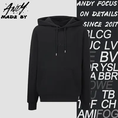 💰(290CNY)Logo Embroidered Hoodie Iem ID:111202-S